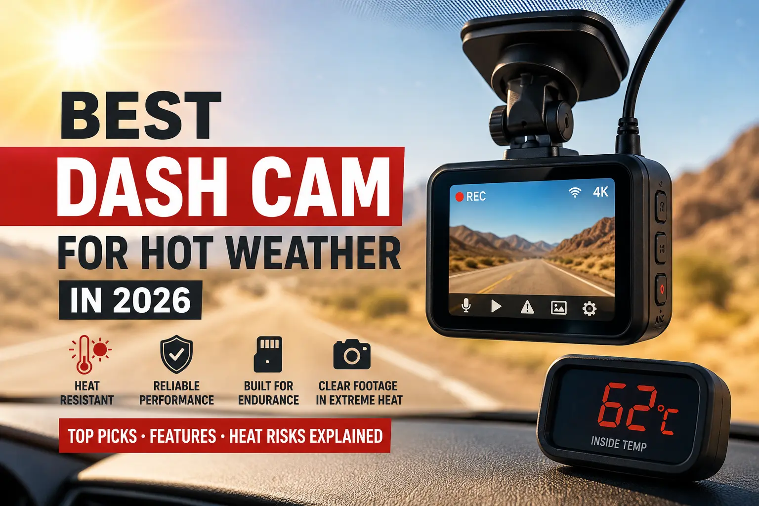 Best dash cam for hot weather in 2026